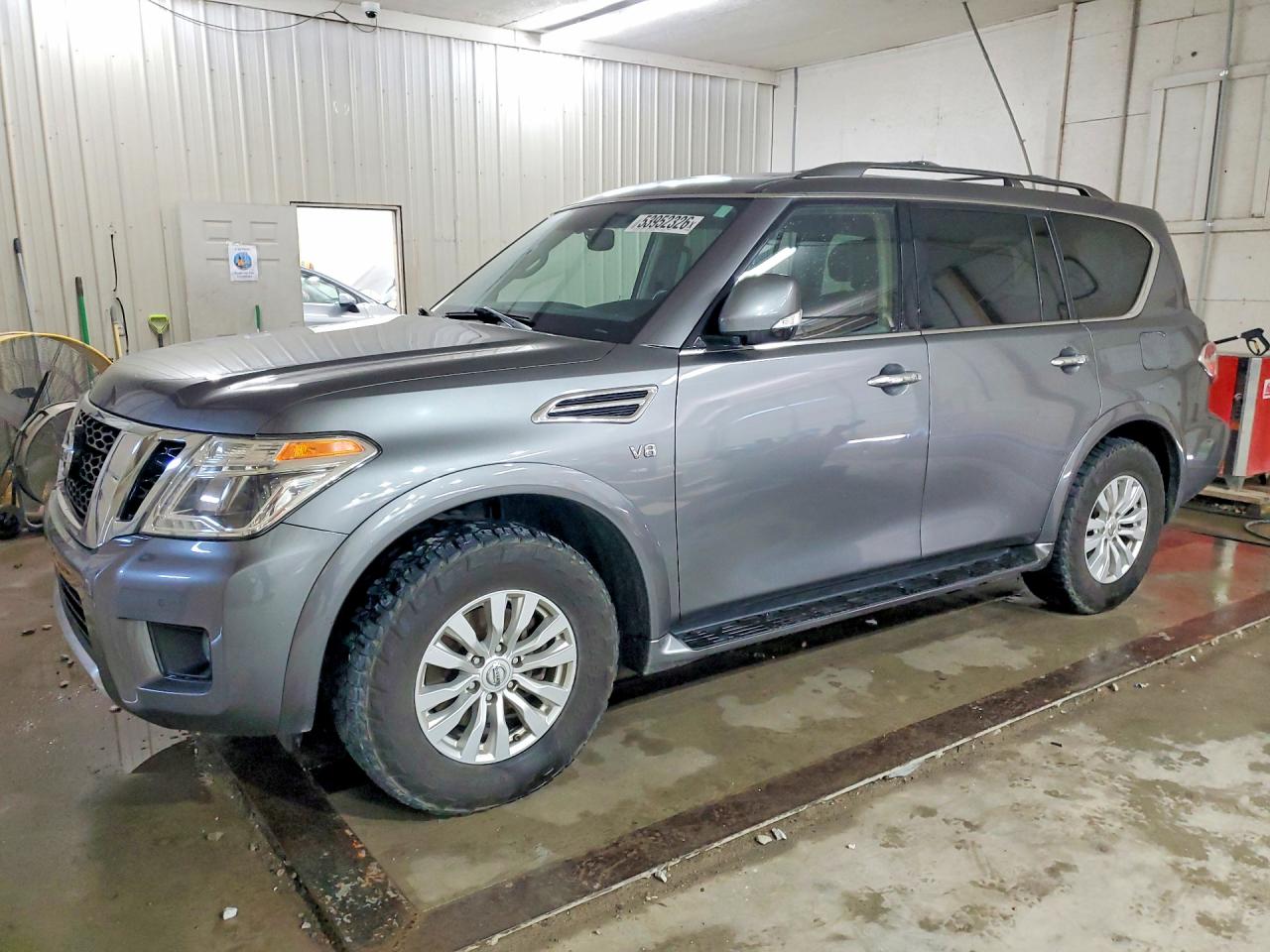 2018 Nissan Armada SL, VIN JN8AY2ND0J9060351 — Rear end