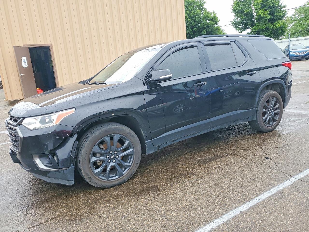 2019 Chevrolet Traverse RS, VIN 1GNEVJKW6KJ244884 — Front end