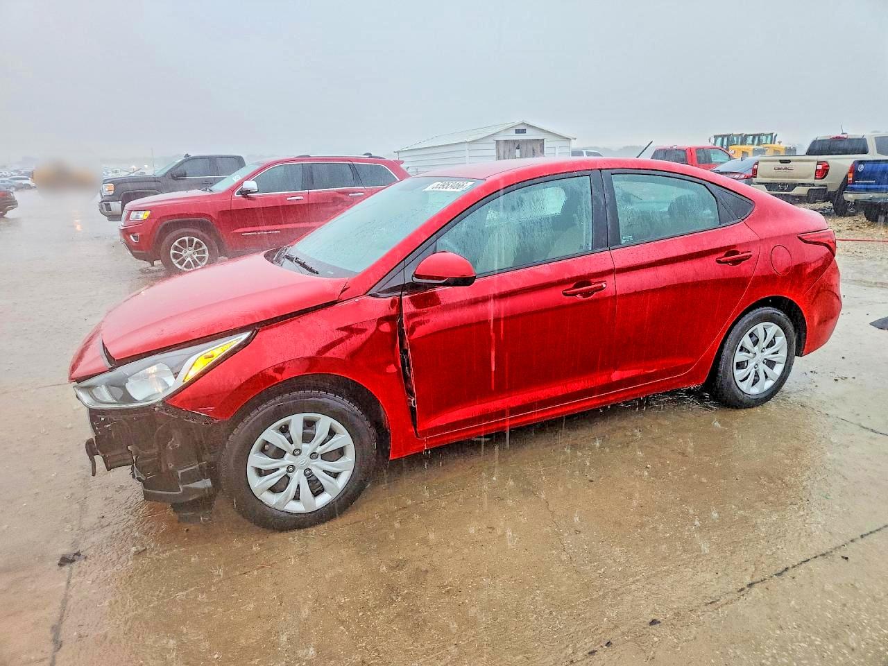 2022 Hyundai Accent SE, VIN 3KPC24A65NE178129 — Front end
