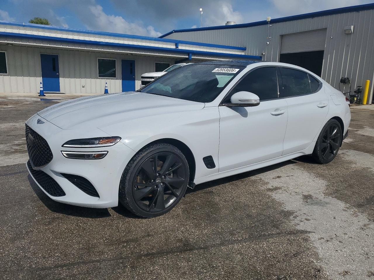 2023 Genesis G70 2.0T, VIN KMTG34TA1PU105152 — Minor dents and scratches
