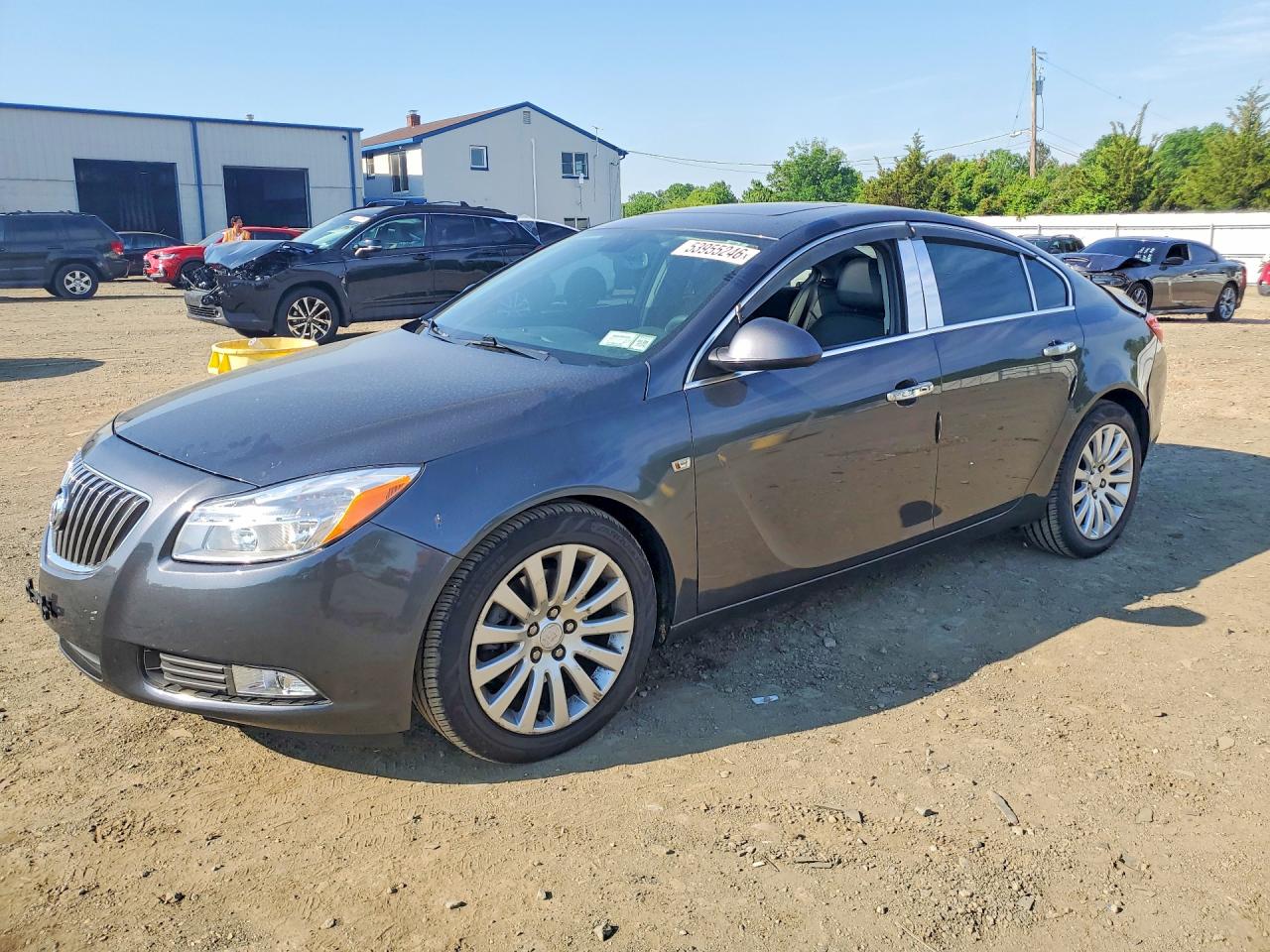 2011 Buick Regal, VIN 2G4GW5EV5B9186332 — Rear end