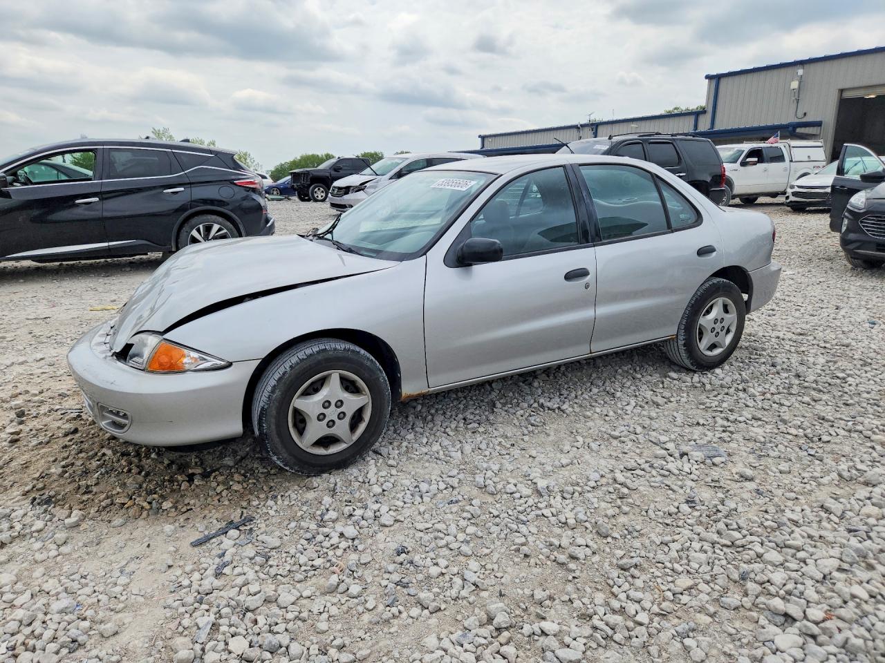 2001 Chevrolet Cavalier, VIN 1G1JC524117220757 — Front end