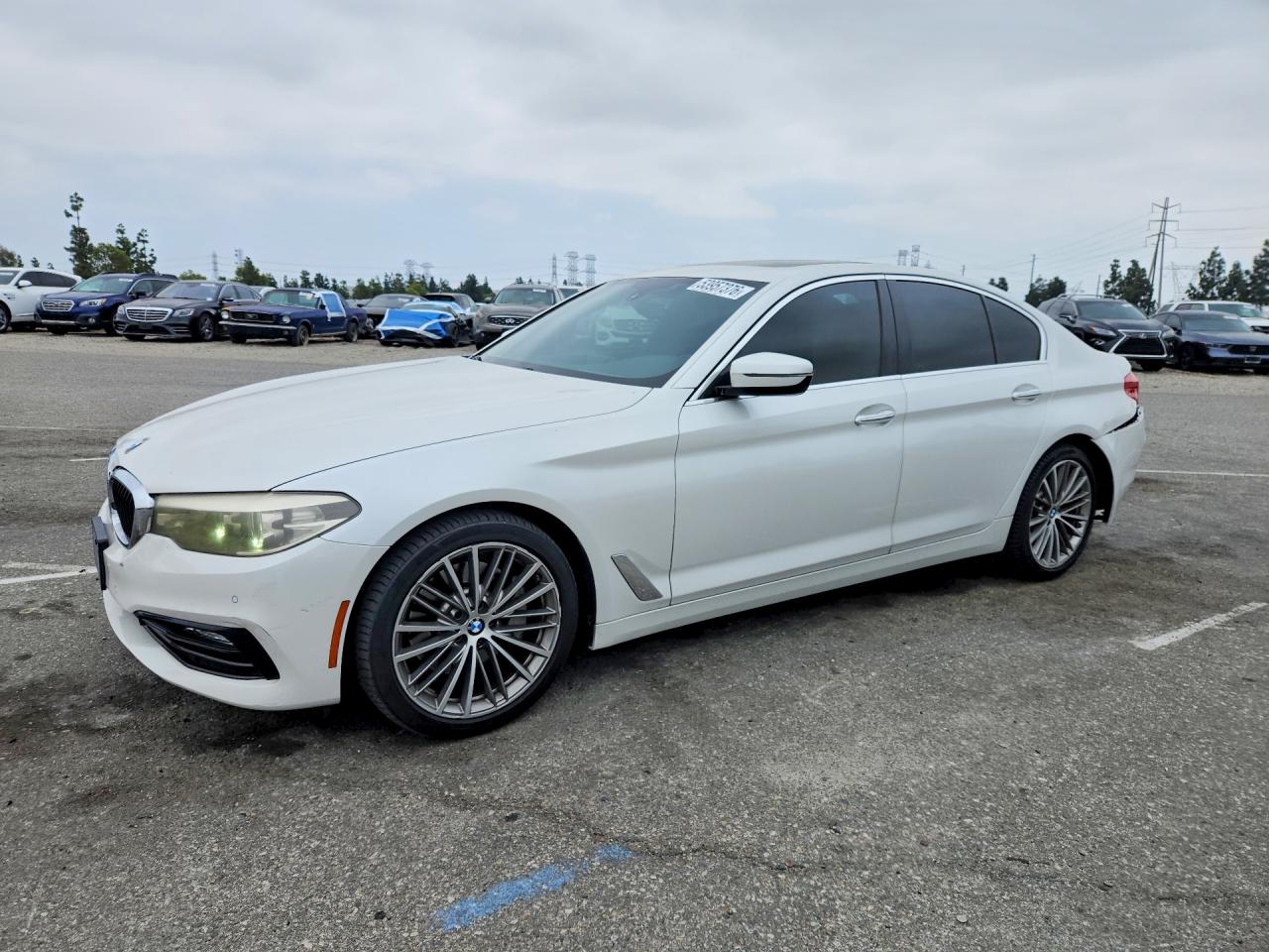2018 BMW 5 Series 530i, VIN WBAJA5C50JG900103 — Rear end