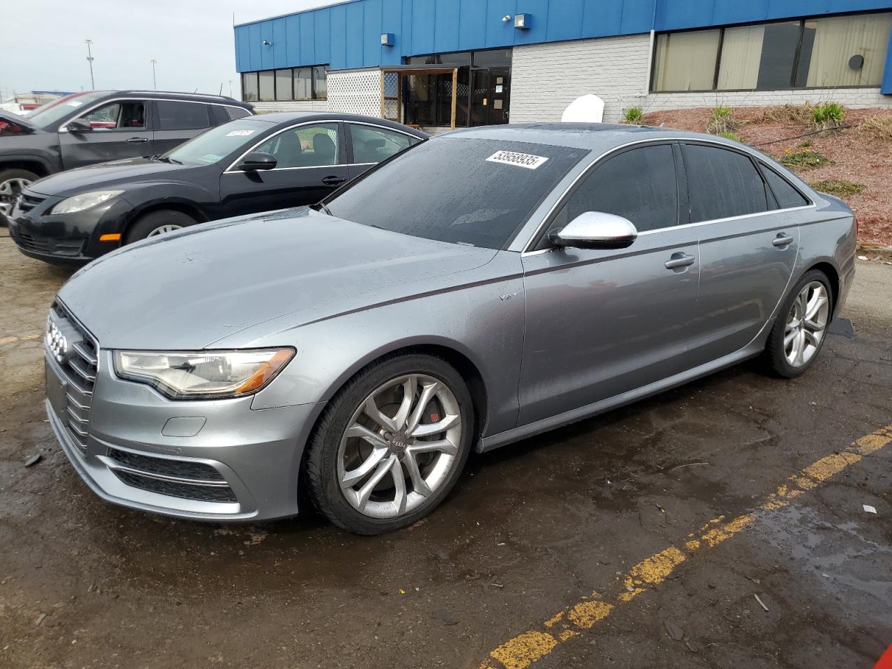 2013 Audi S6 Prestige, VIN WAUF2AFC8DN109016 — Engine fire
