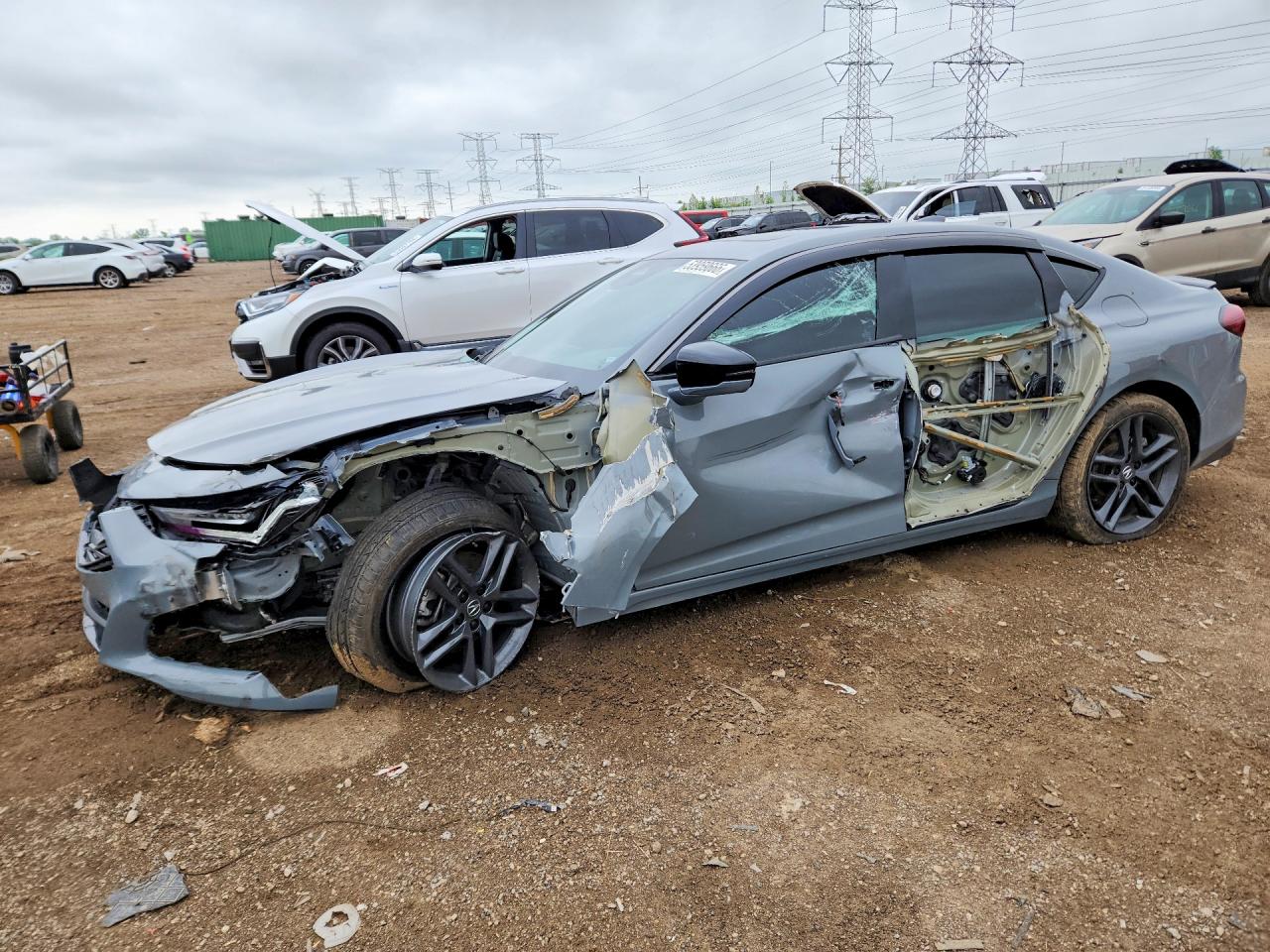 2024 Acura TLX w/A-Spec Package, VIN 19UUB6F53RA001976 — Front end