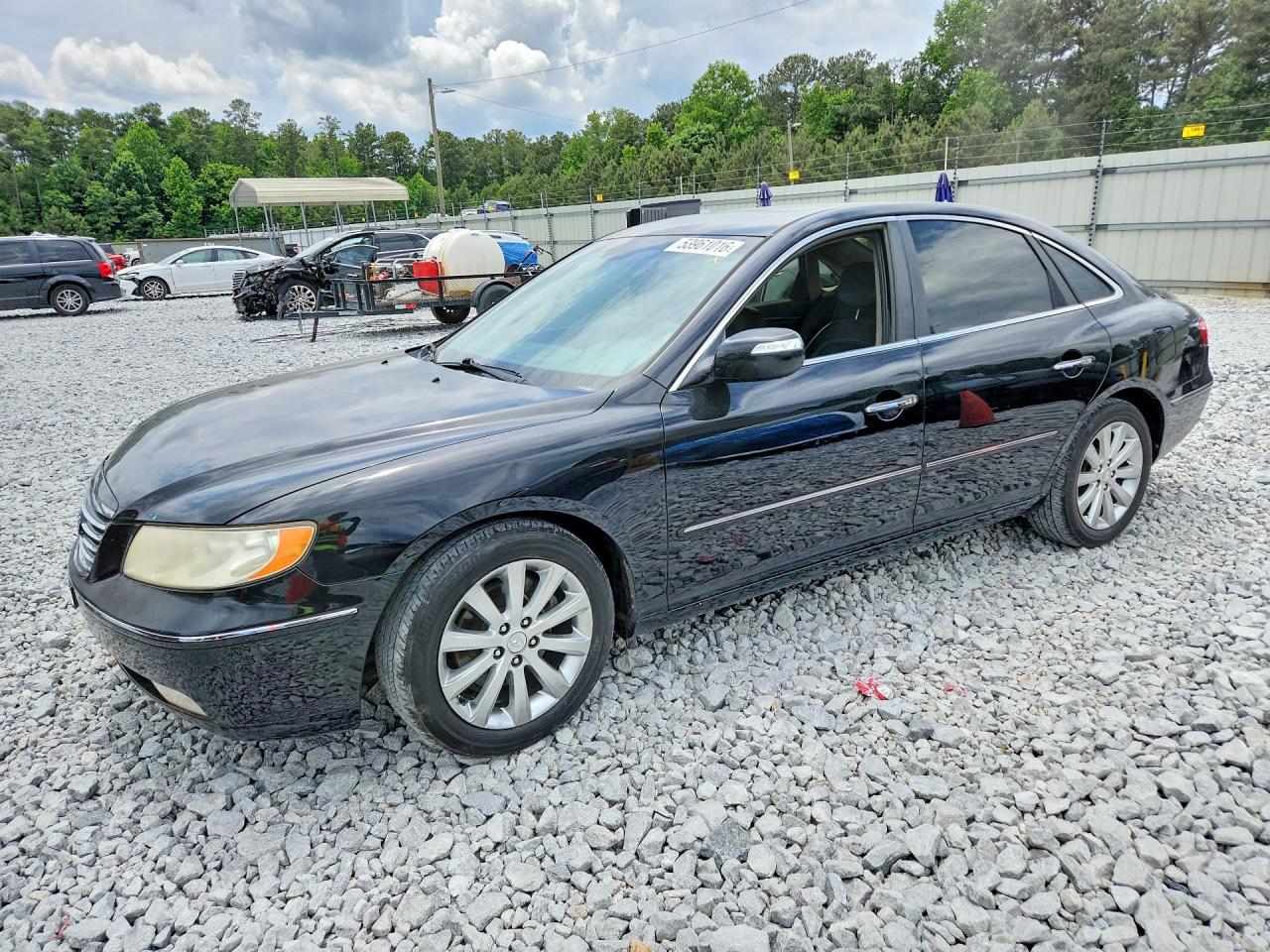 2010 Hyundai Azera Limited, VIN KMHFC4DF6AA512263 — Перед