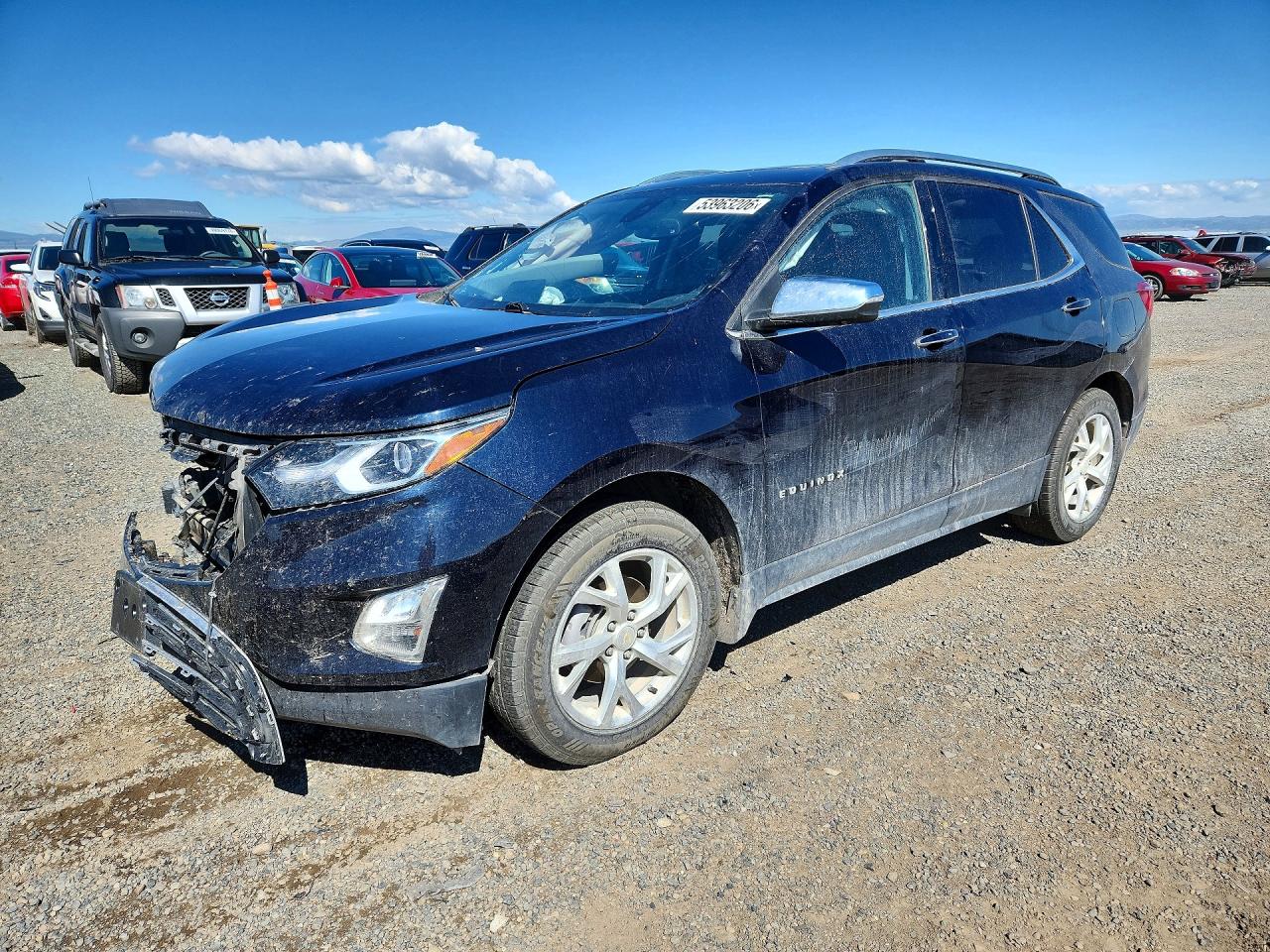 2021 Chevrolet Equinox Premier, VIN 3GNAXXEV5MS130228 — Front end
