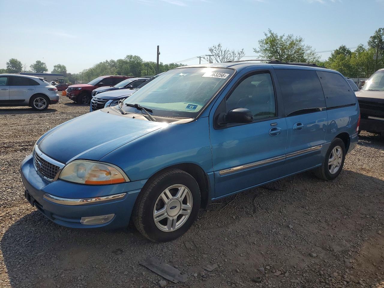 2001 Ford Windstar SE, VIN 2FMZA524X1BA82414 — Front end