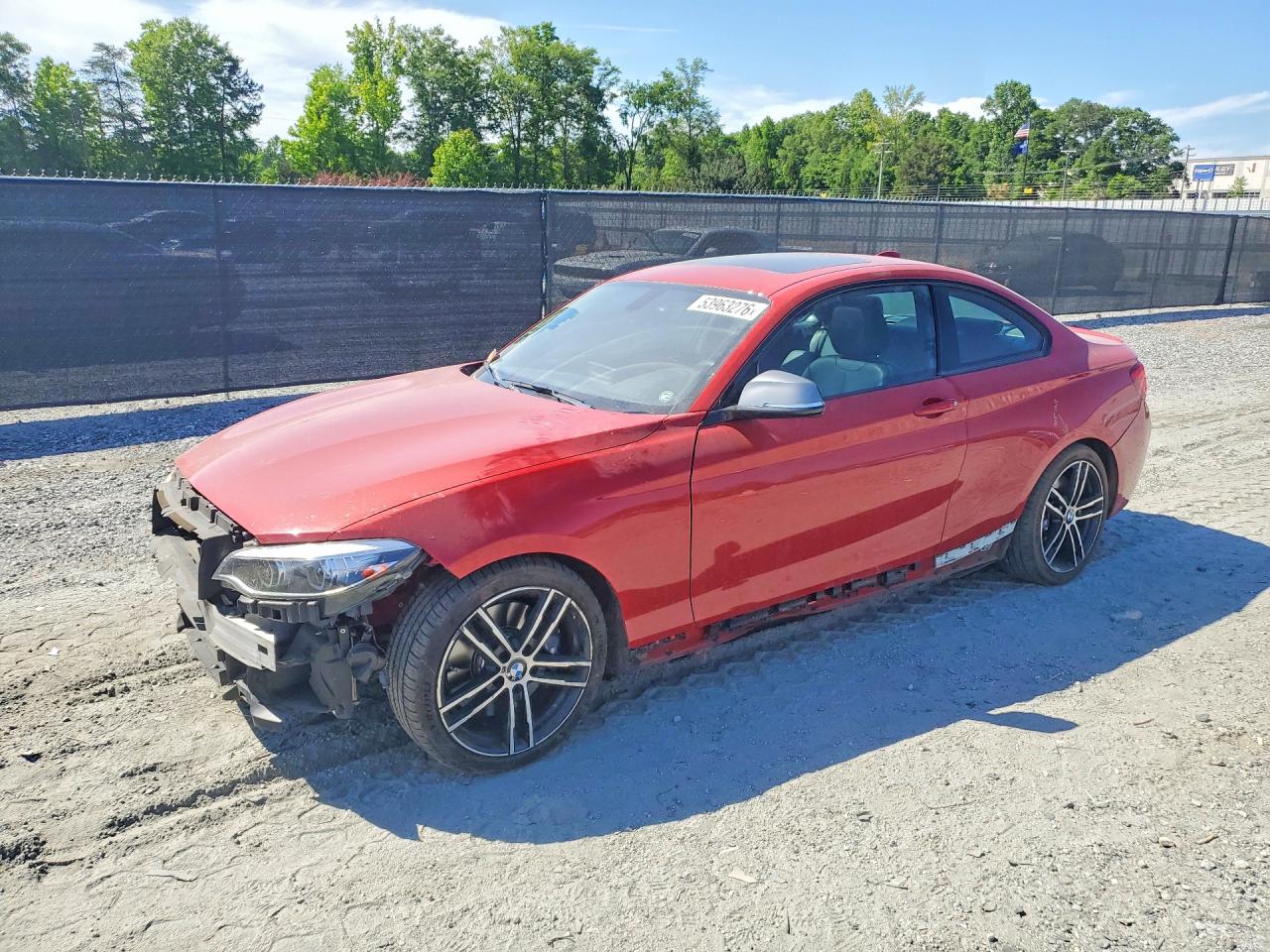 2018 BMW 2 Series M240i, VIN WBA2J5C59JVB27991 — Front end