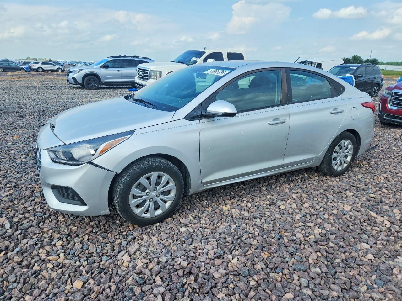 2022 Hyundai Accent SE, VIN 3KPC24A65NE167731 — Rear end