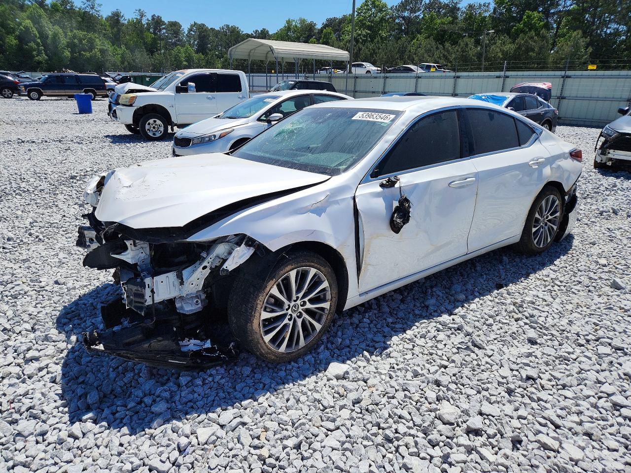 2019 Lexus ES 350, VIN 58ABZ1B10KU046292 — По всему кузову