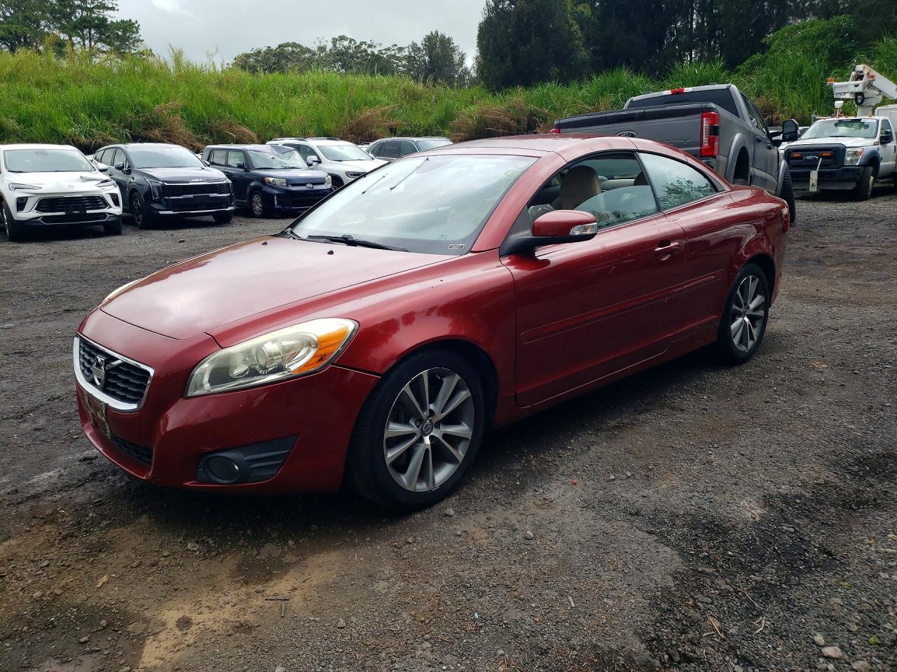 2011 Volvo C70, VIN YV1672MC5BJ110362 — Vandalism