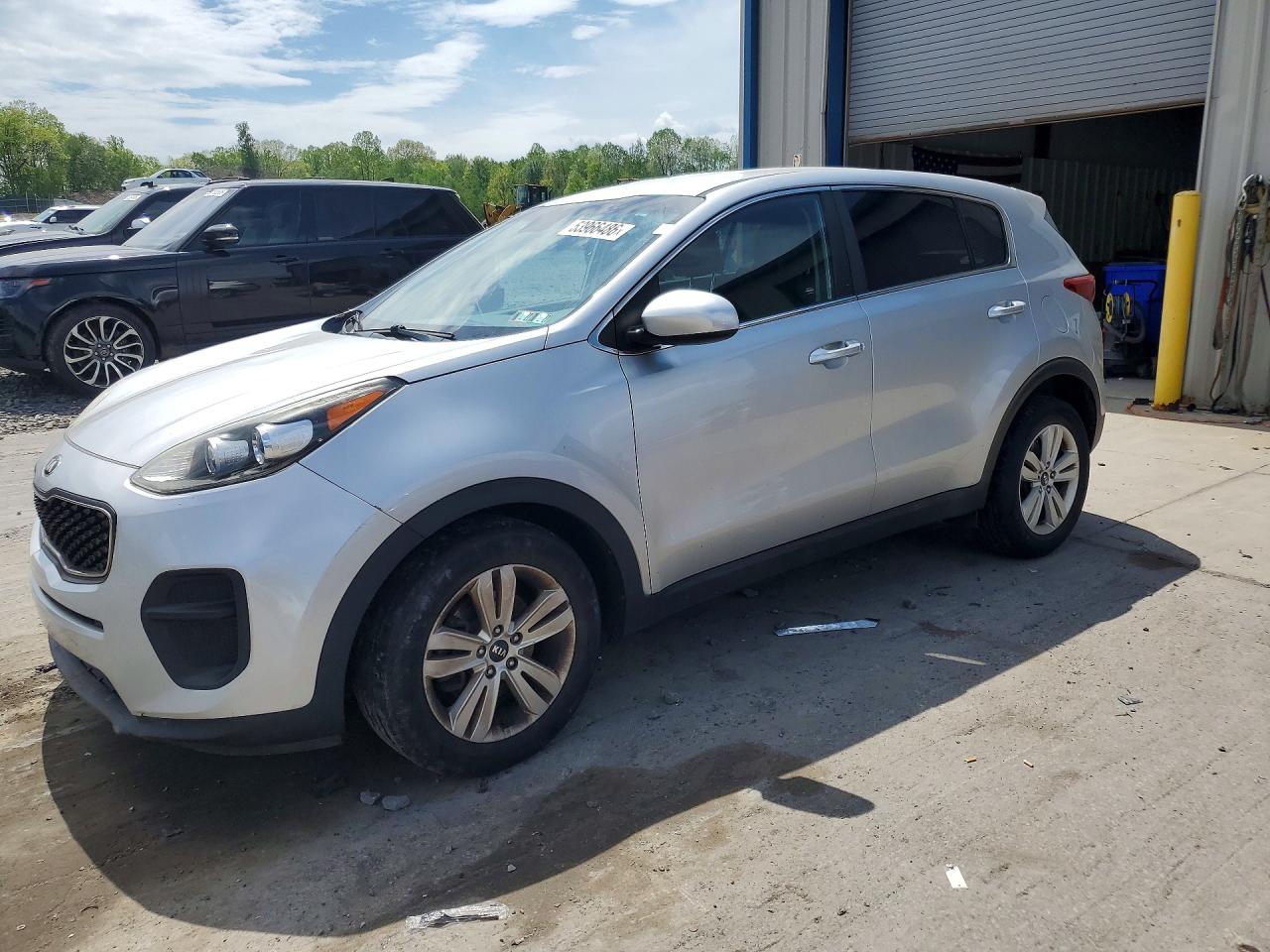 2019 Kia Sportage LX, VIN KNDPM3AC6K7502700 — Частичный ремонт