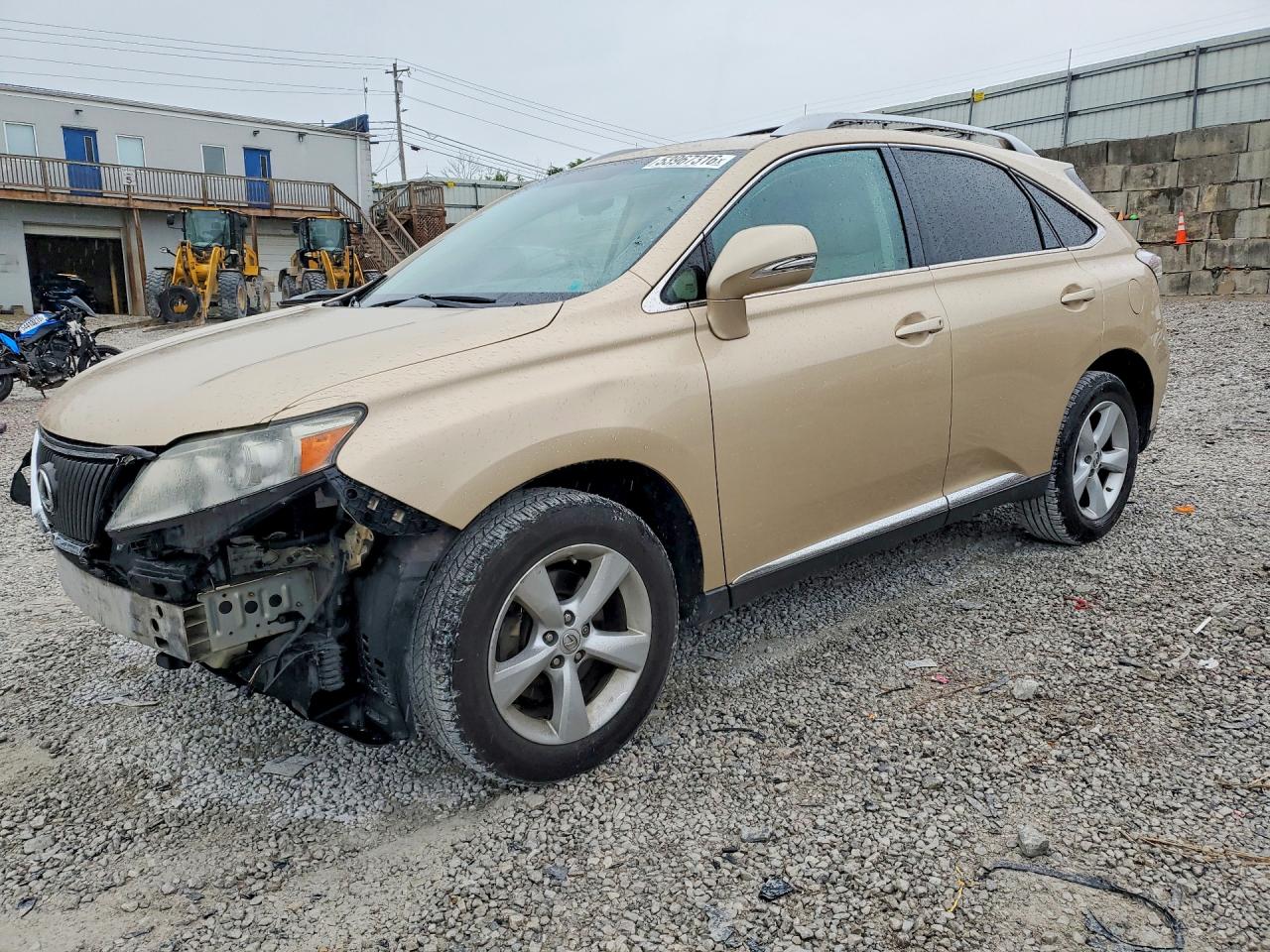 2010 Lexus RX 350, VIN 2T2BK1BA0AC004521 — Front end