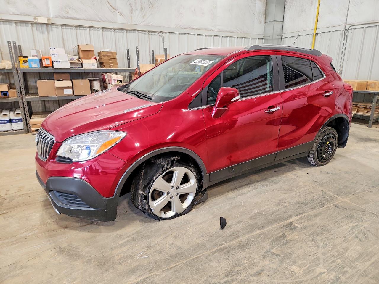 2015 Buick Encore, VIN KL4CJASB1FB033059 — Undercarriage