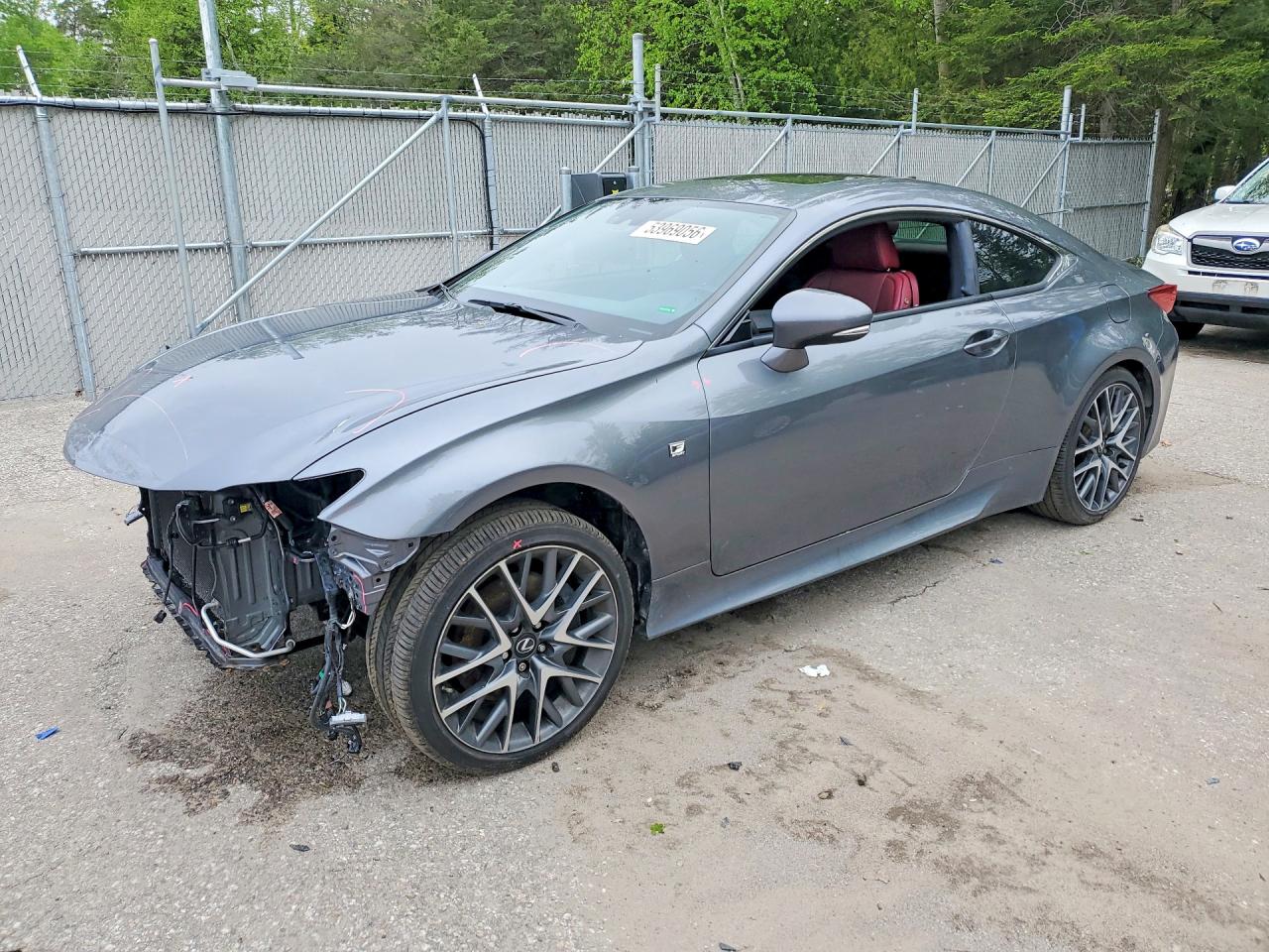 2018 Lexus RC 350, VIN JTHSZ5BC9J5009026 — Front end