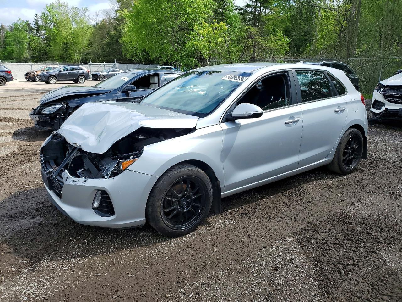2018 Hyundai Elantra, VIN KMHH35LE1JU036994 — Front end