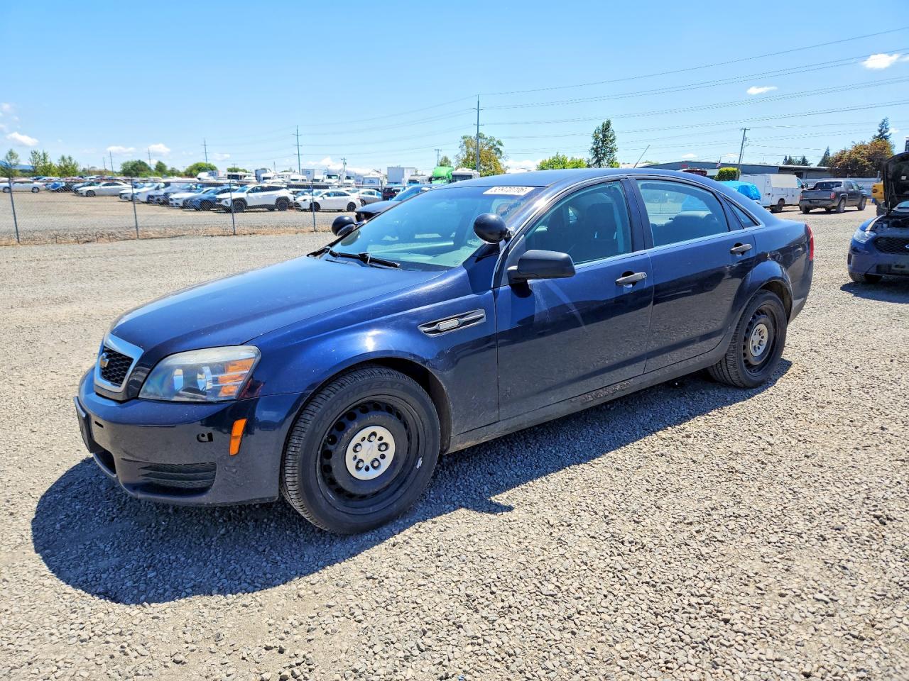 2013 Chevrolet Caprice Police Police, VIN 6G1MK5U32DL819282 — Minor dents and scratches