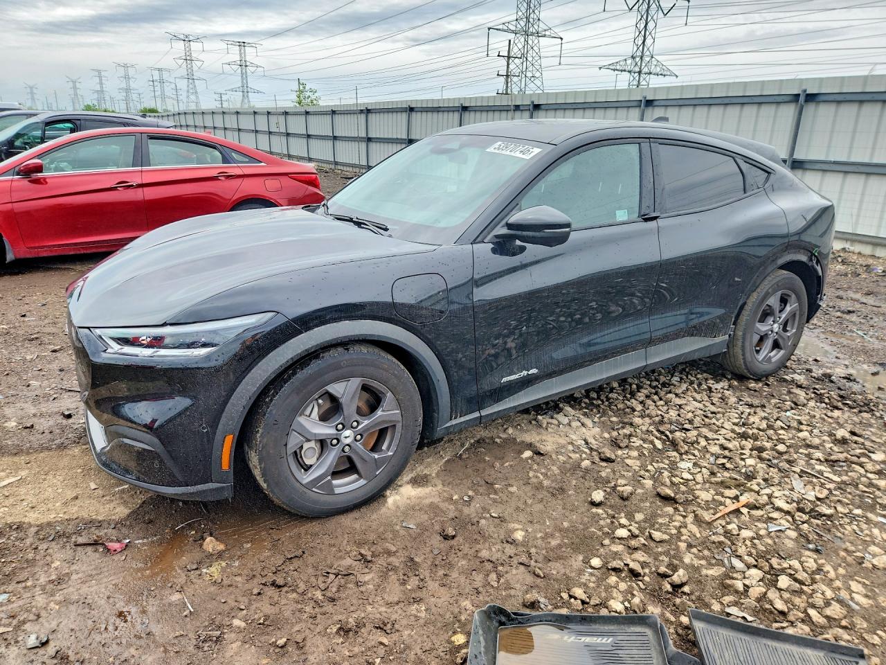 2023 Ford Mustang Mach-E Select, VIN 3FMTK1S57PMA89834 — Rear end