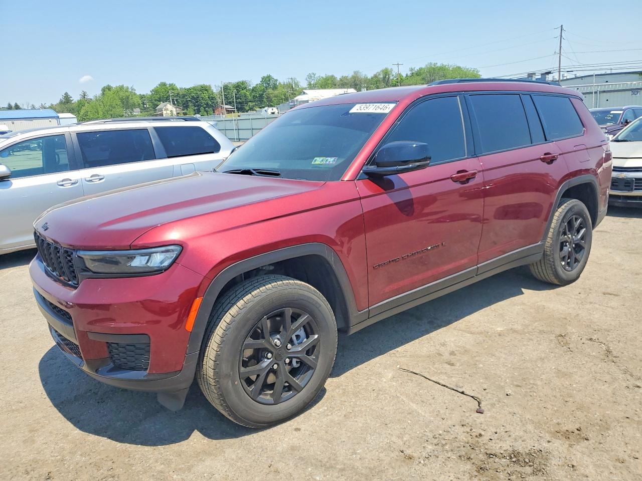 2025 Jeep Grand Cherokee Laredo X, VIN 1C4RJKAG1S8628861 — Rear end