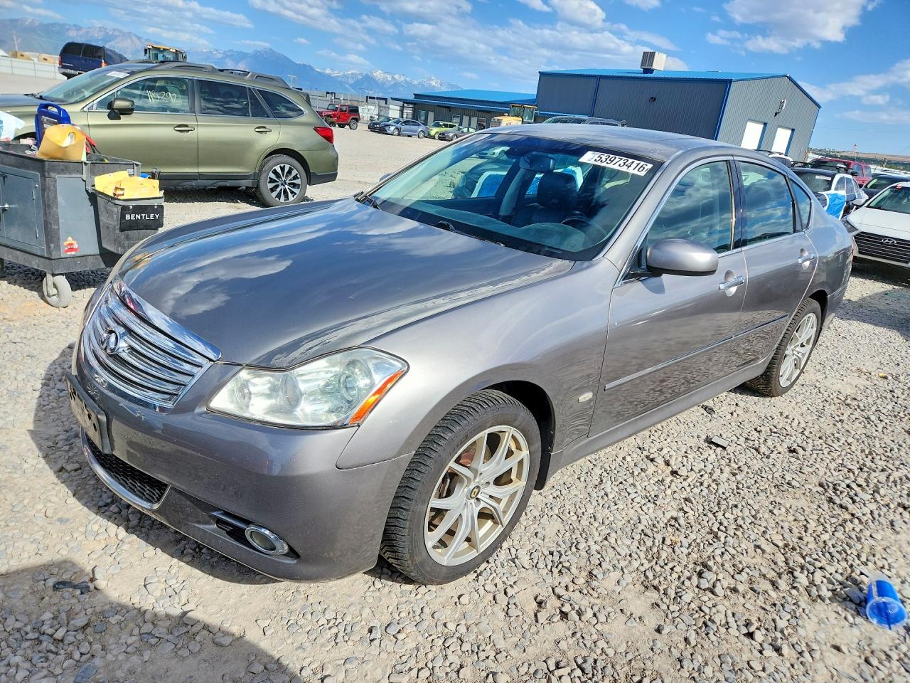 2008 Infiniti M, VIN JNKAY01F08M650627 — Engine fire