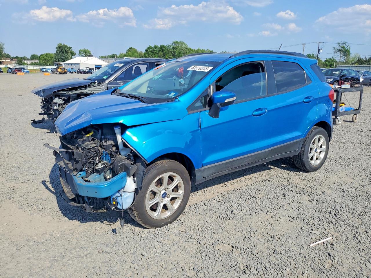 2019 Ford EcoSport SE, VIN MAJ6S3GL7KC258769 — Front end