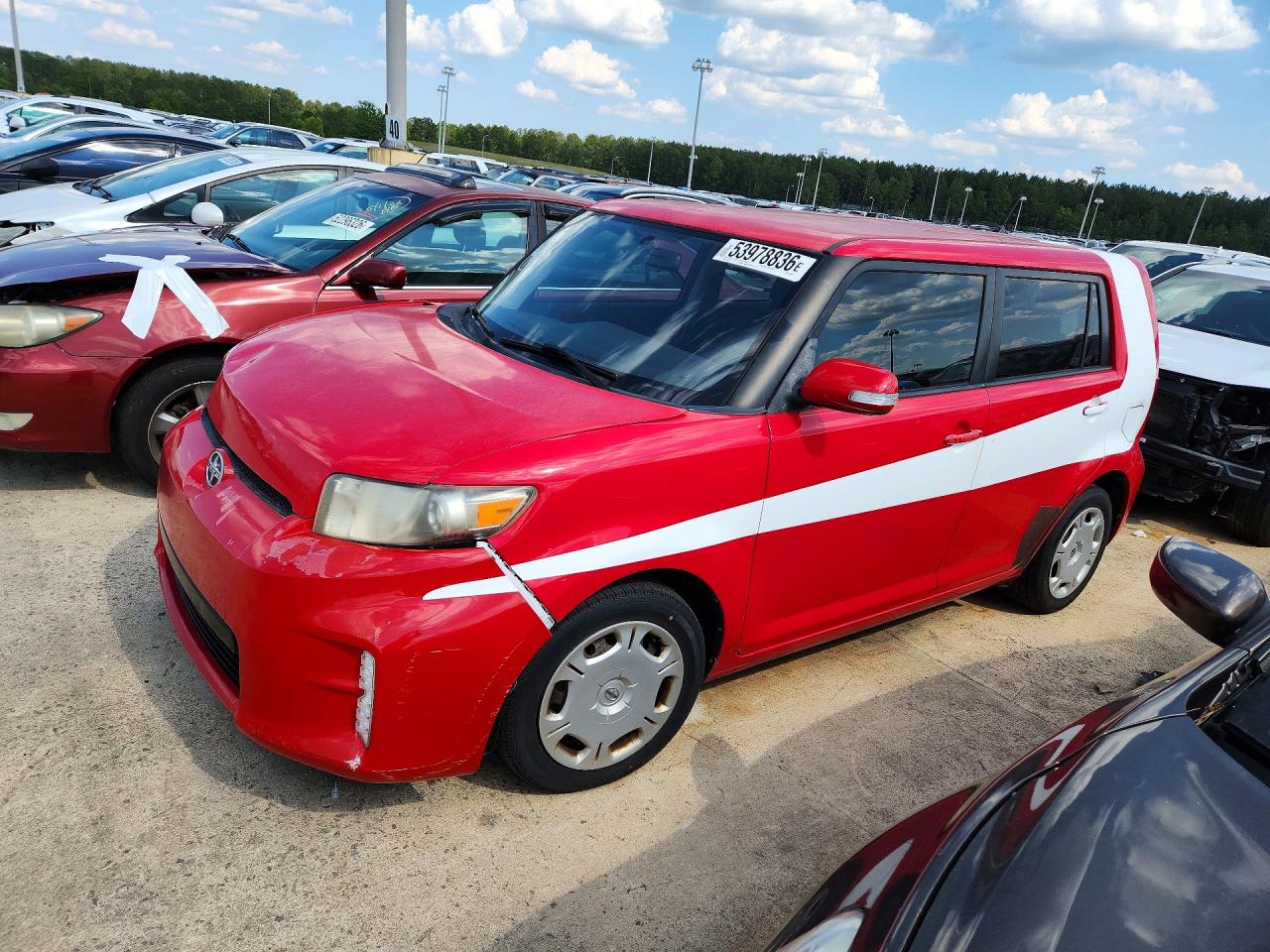 2014 Scion xB, VIN JTLZE4FEXEJ050218 — Front end