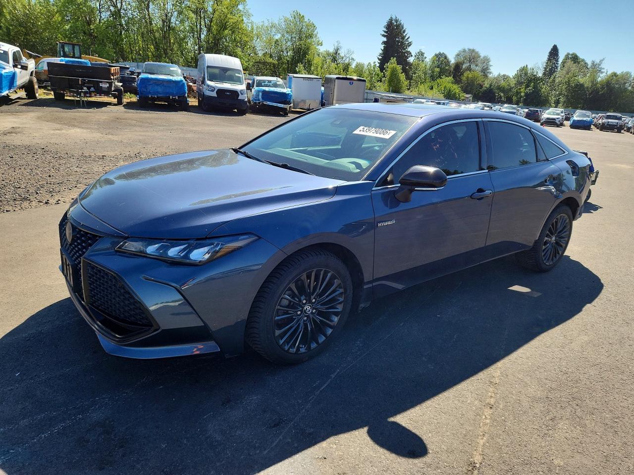 2019 Toyota Avalon Limited Hybrid, VIN 4T1B21FB8KU010431 — Rear end