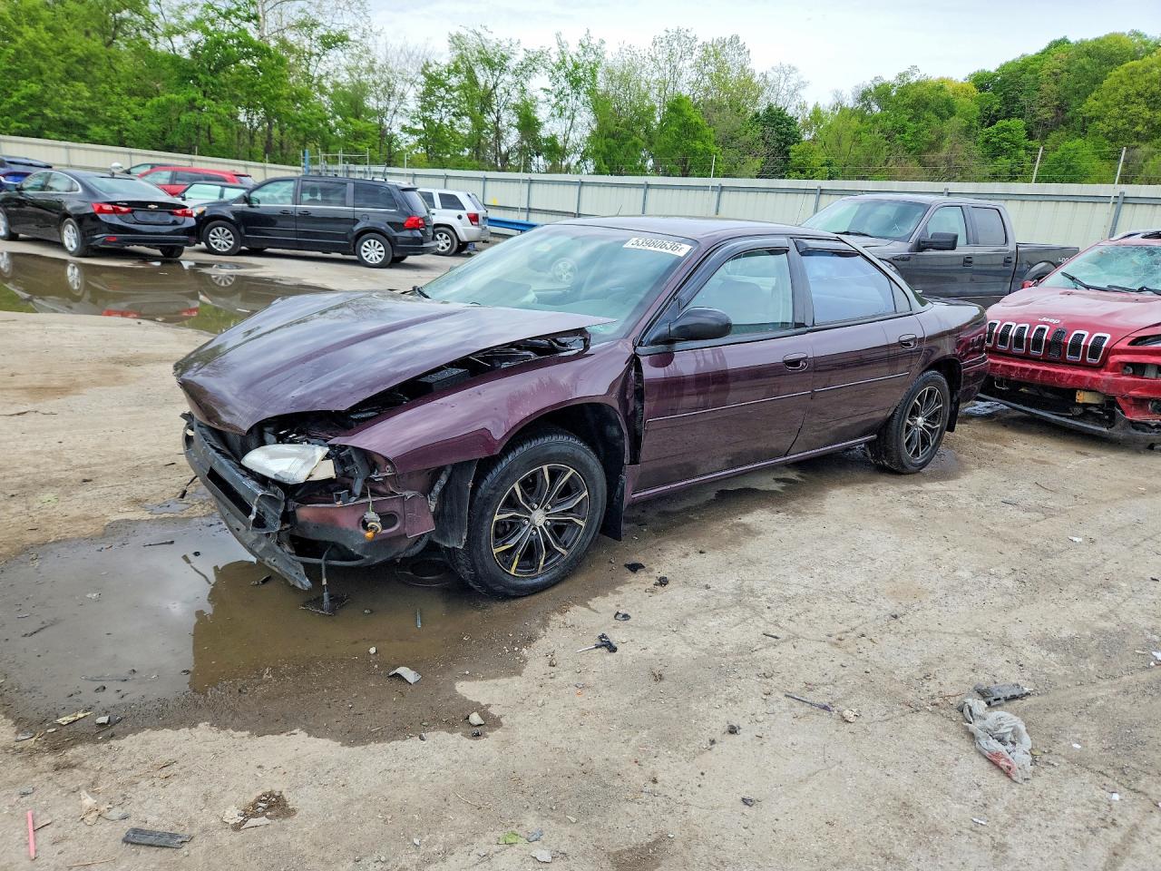 1996 Dodge Intrepid, VIN 1B3HD46T2TF102628 — Front end