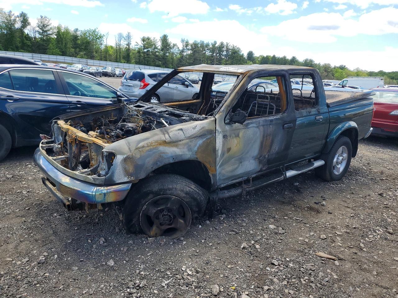 2000 Nissan Frontier, VIN N0V1N53981506 — Burn