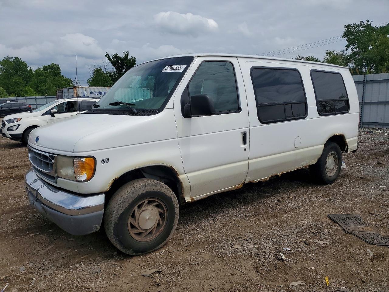1997 Ford Econoline Commercial, VIN 1FDEE1468VHB78531 — Rear end