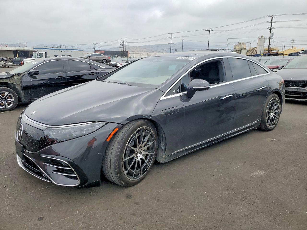 2024 Mercedes-Benz EQS 580, VIN W1KCG4EB4RA045837 — Side