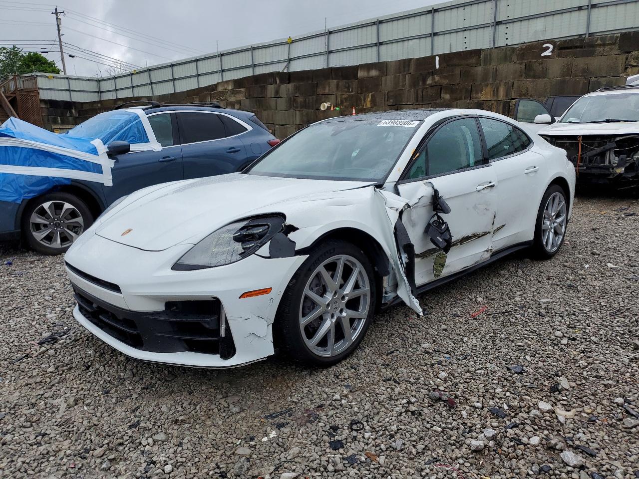 2025 Porsche Panamera, VIN WP0AA2YA1SL000407 — Front end