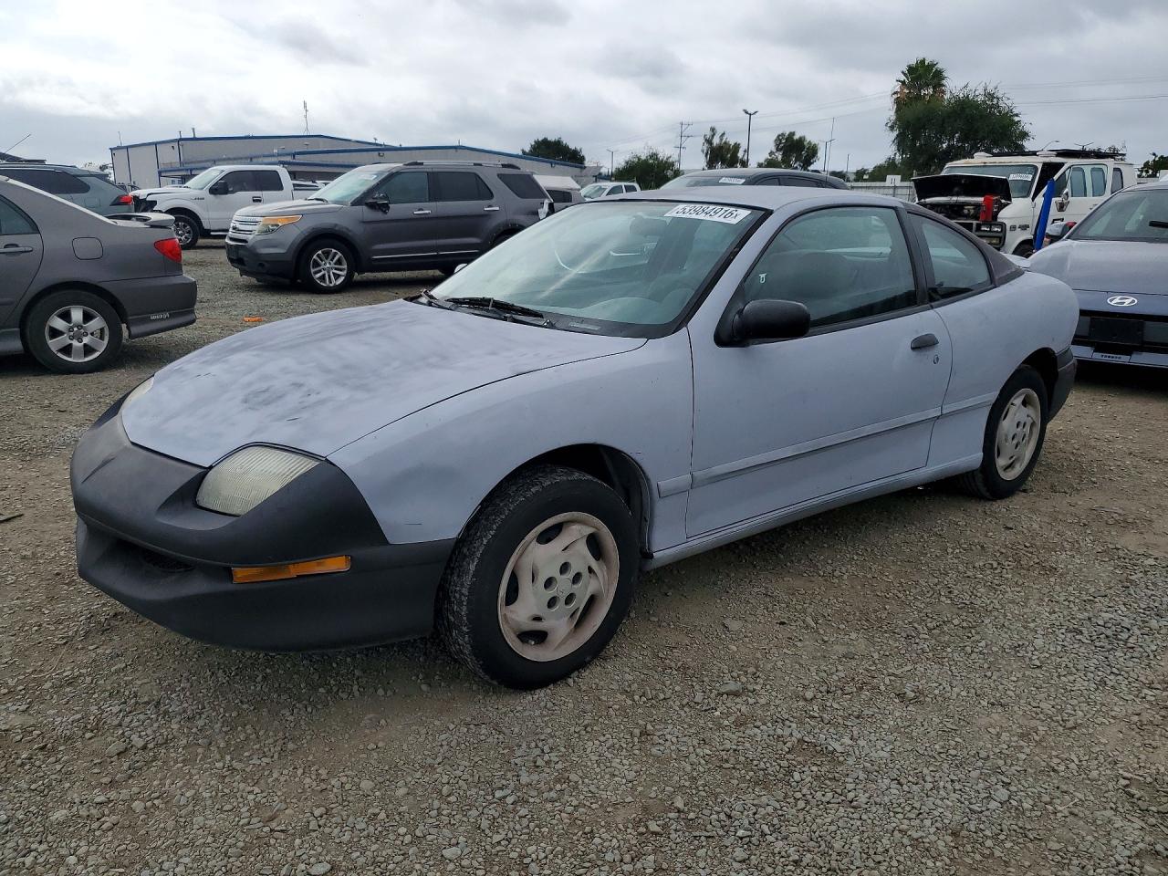 1996 Pontiac Sunfire SE, VIN 1G2JB12T2T7554619 — Зад