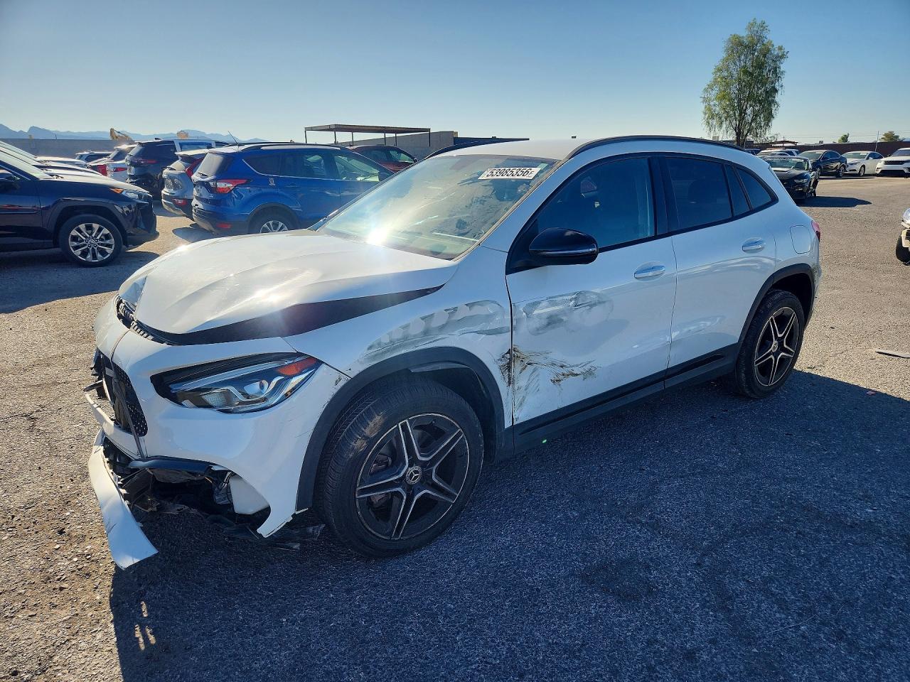 2022 Mercedes-Benz GLA 250, VIN W1N4N4GB8NJ343179 — Front end