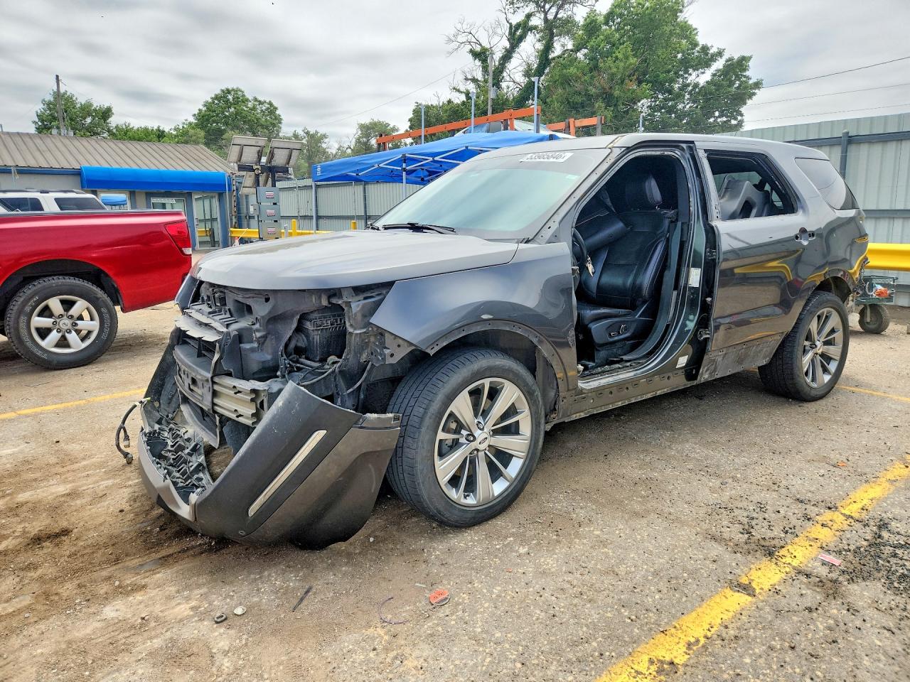 2018 Ford Explorer Limited, VIN 1FM5K8F87JGB91500 — Rejected repair