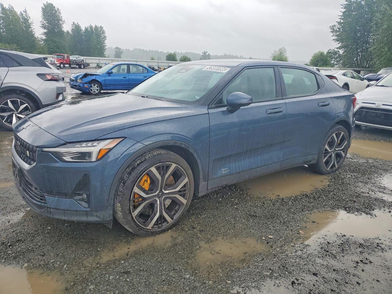 2023 Polestar 2 Performance, VIN YSMET3KA2PL128774 — Бок