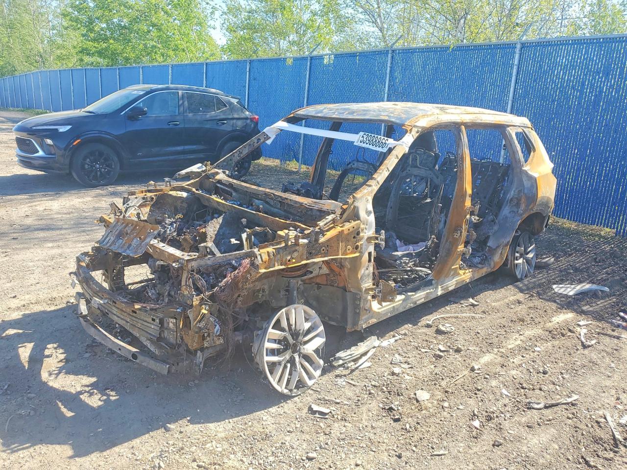 2025 Nissan Rogue S, VIN JN8BT3AB4SW173574 — Burn