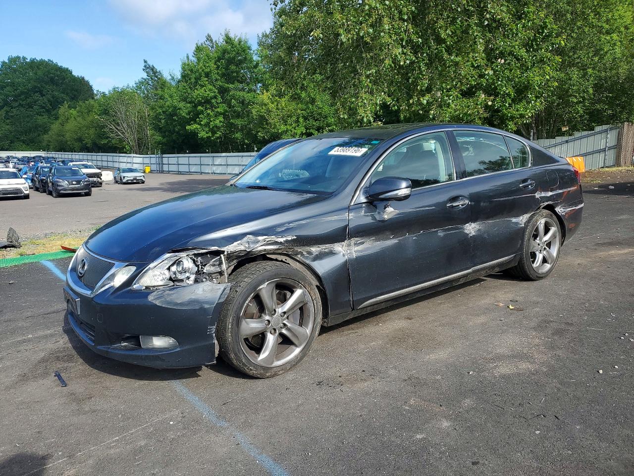 2008 Lexus GS 350, VIN JTHBE96SX80037848 — Side