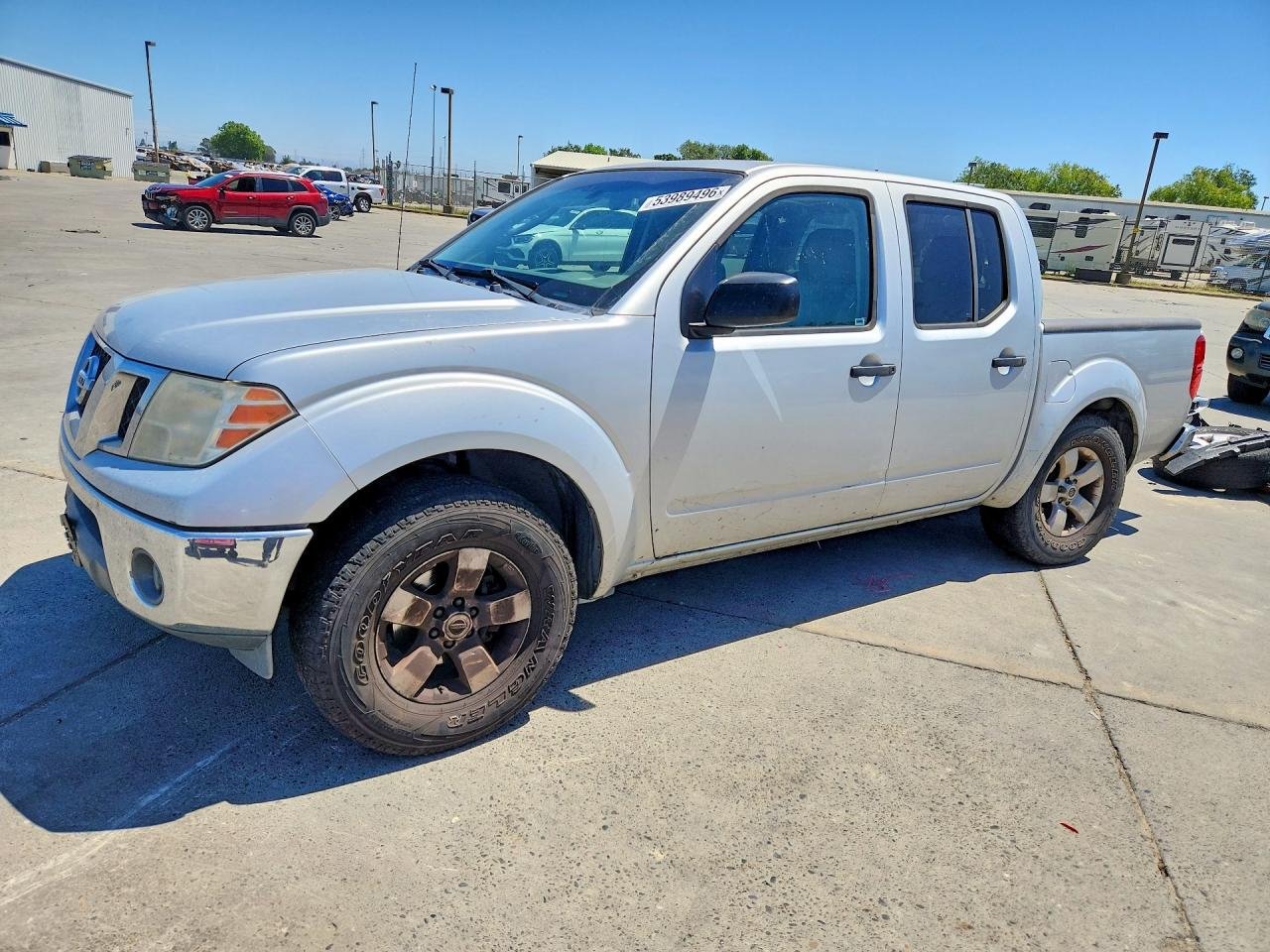2011 Nissan Frontier SV, VIN 1N6AD0ER9BC402534 — Front end