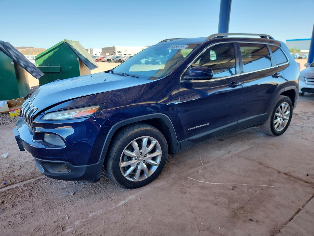 2014 Jeep Cherokee Limited, VIN 1C4PJLDS8EW266976 — Перед