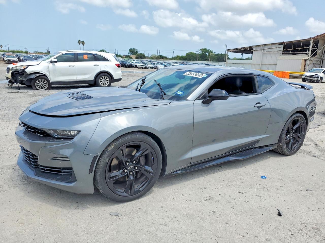 2021 Chevrolet Camaro 2SS, VIN 1G1FH1R73M0142950 — Vandalism