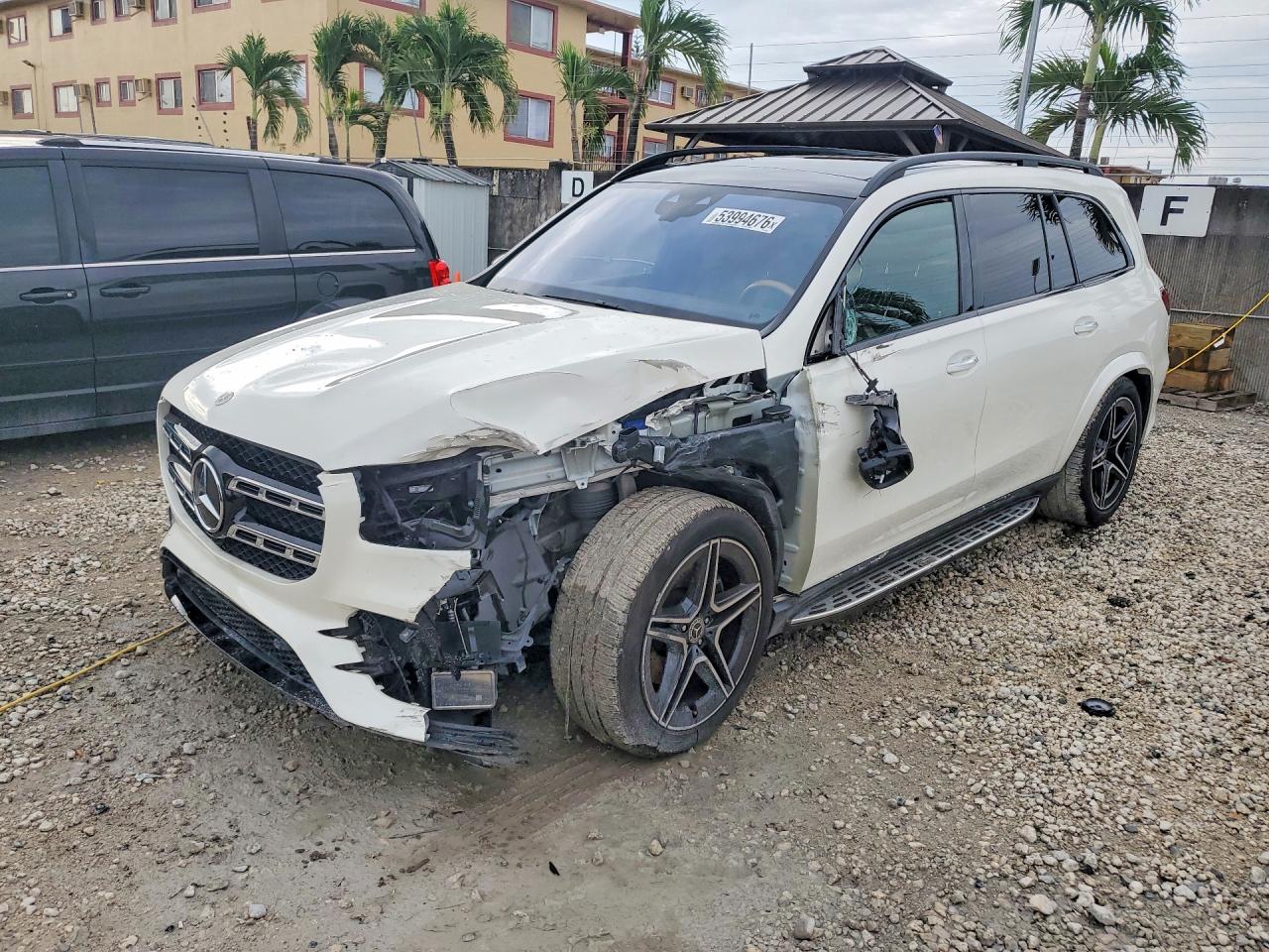 2023 Mercedes-Benz GLS 450, VIN 4JGFF5KE2PA909131 — Side