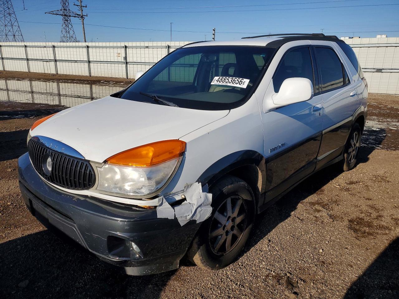 2002 Buick Rendezvous CXL, VIN 3G5DB03E32S537967 — Front end