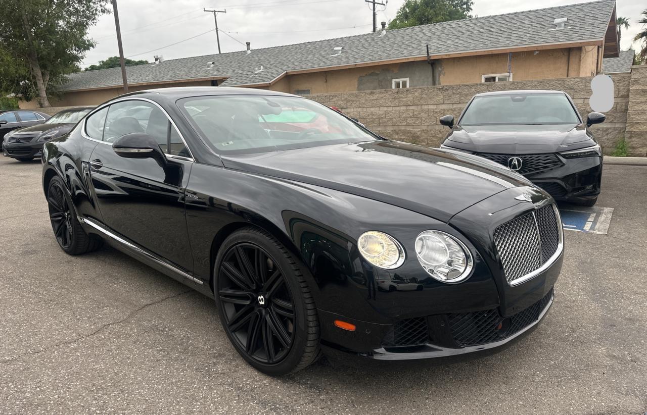 2014 Bentley Continental GT, VIN SCBFC7ZAXEC094256 — Minor dents and scratches