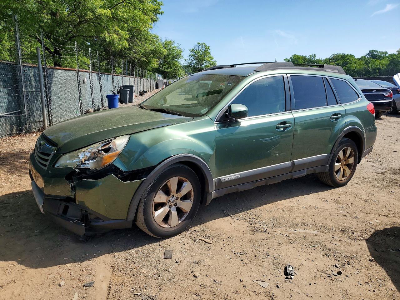 2012 Subaru Outback Limited, VIN 4S4BRBKC7C3281276 — Front end