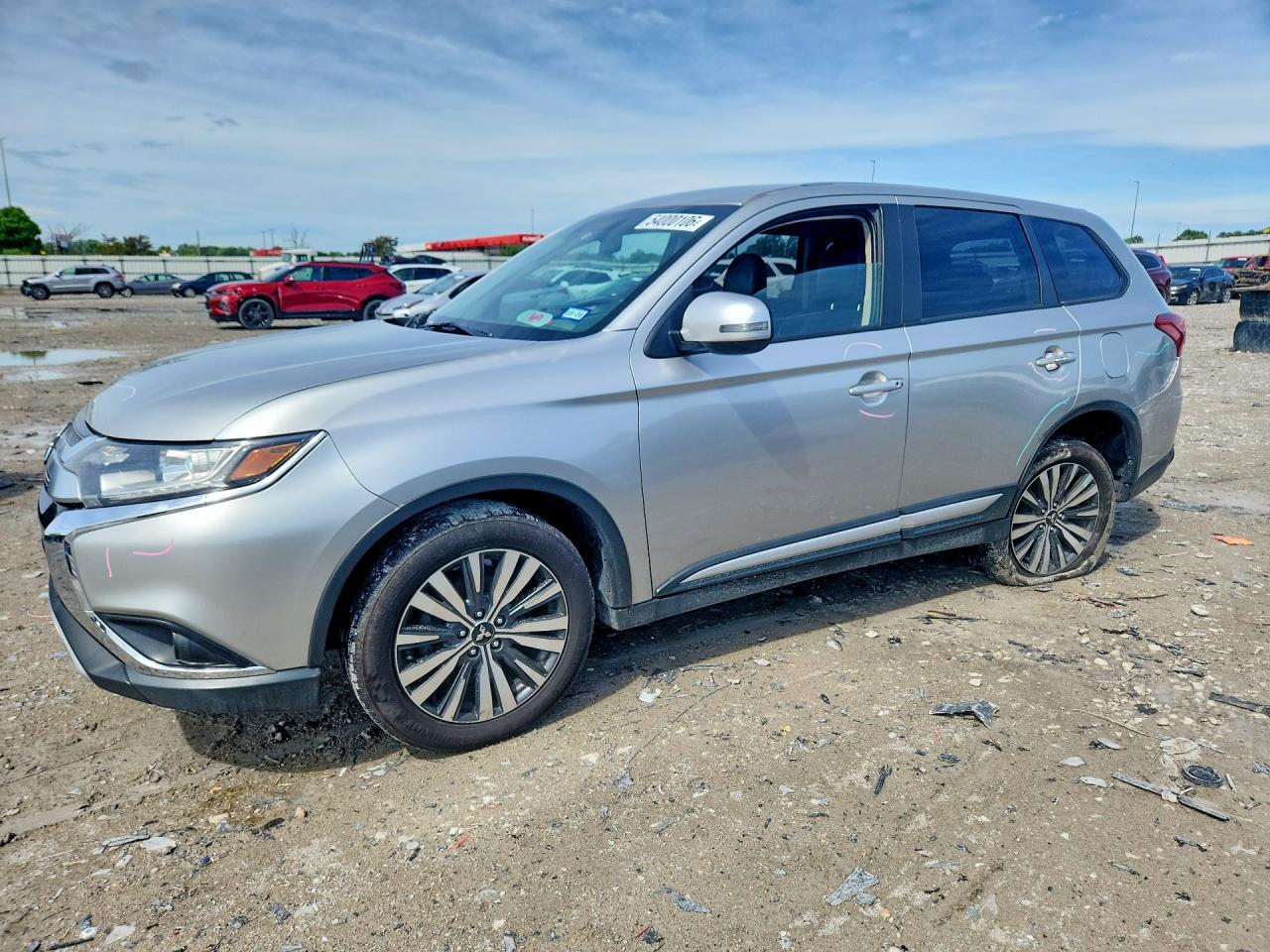 2019 Mitsubishi Outlander ES, VIN JA4AZ3A3XKJ001684 — Undercarriage
