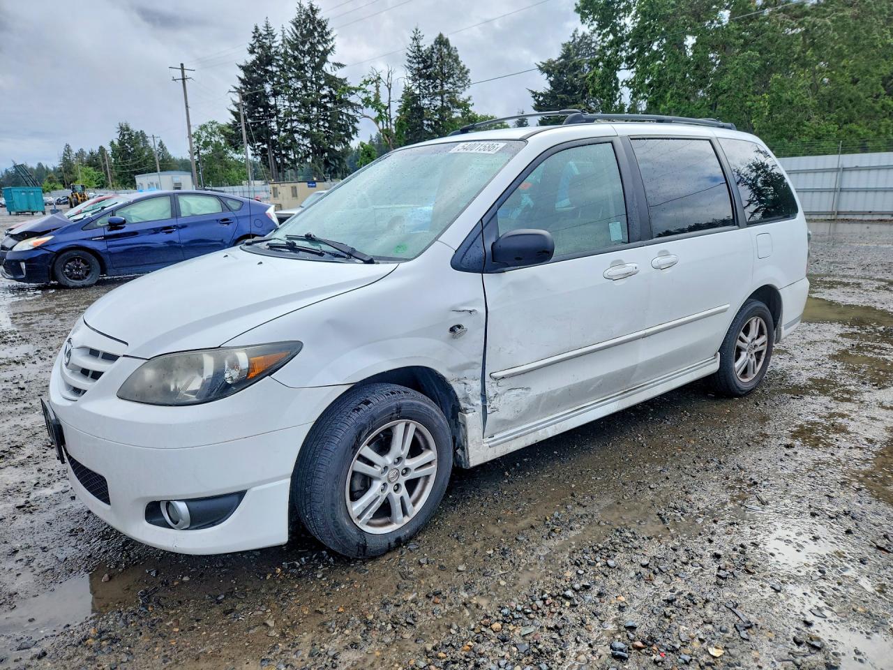 2005 Mazda MPV LX, VIN JM3LW28A250543630 — Перед