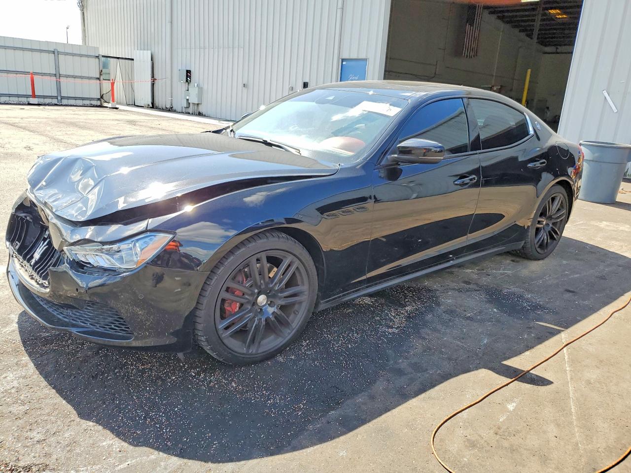 2017 Maserati Ghibli S Q4, VIN ZAM57RTL6H1198631 — Front end