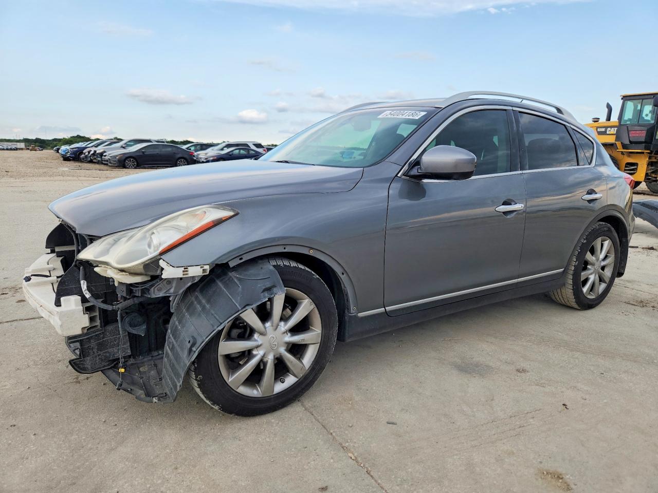 2011 Infiniti EX Journey, VIN JN1AJ0HPXBM800161 — Front end